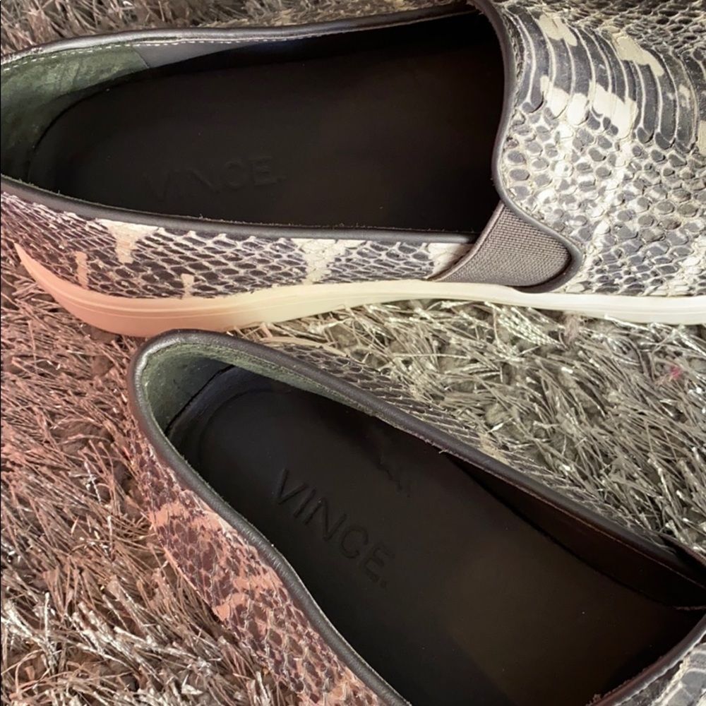 Vince animal print slip ons - Picture 6 of 8